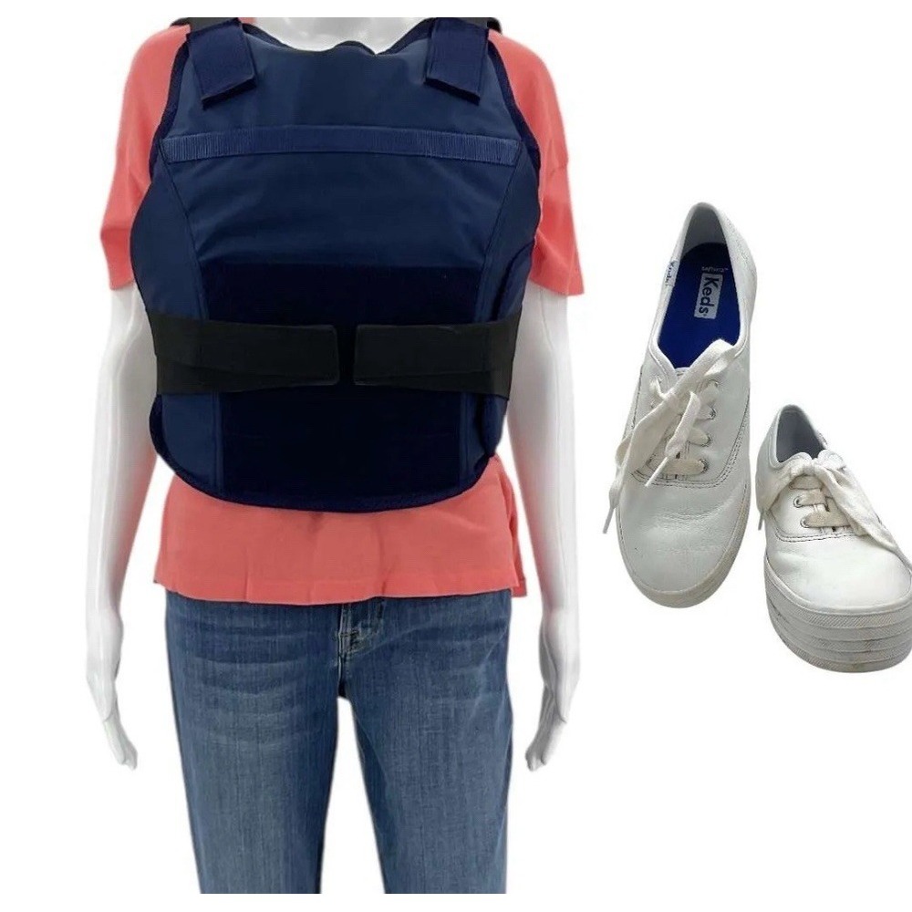 The Handmaids Tale June Osborne Screen Worn Shirt Pants Vest Shoes Ep 510